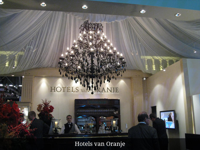 Kroonluchter Hotels van Oranje