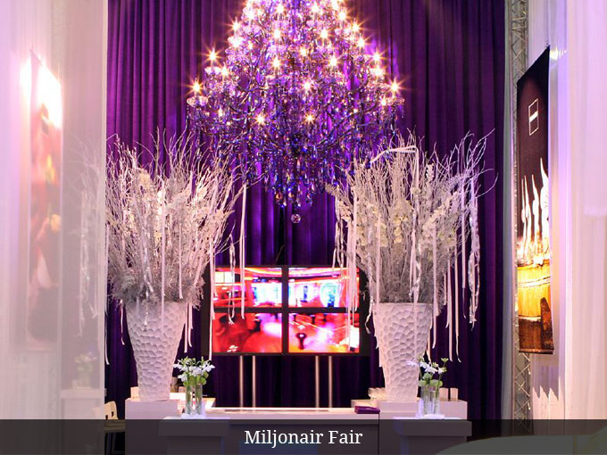 Kristallen Kroonluchter Miljonair Fair